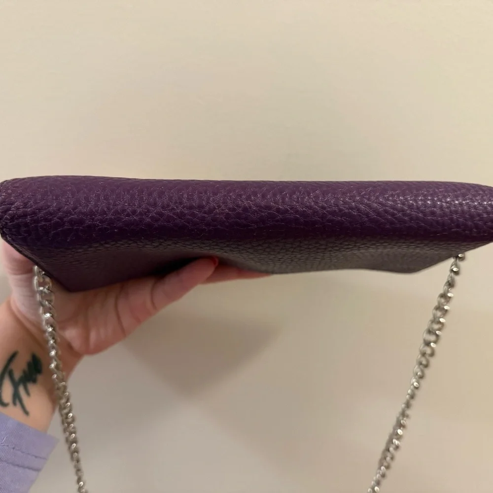 *Rare* Salvatore Ferragamo Purple Long Wallet - Picture 6 of 10